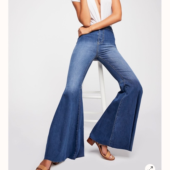 Free People Denim - Free people bell bottoms